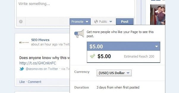 What Does The Promote Button Do On Facebook