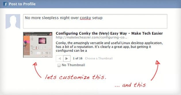 Facebook profile pic customization