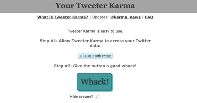 twitterkarma