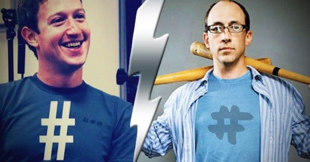 facebook-versus-twitter-hashtag