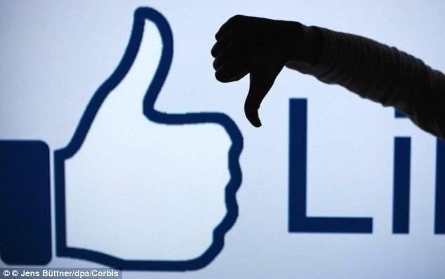 Facebook dislike