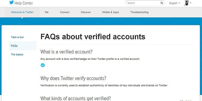 Getting Verified