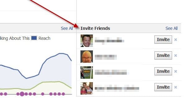 Invite Friends on Facebook