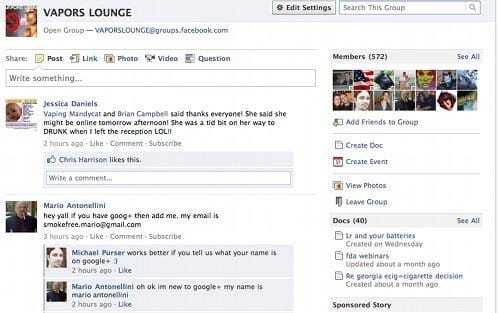 Example Facebook Group