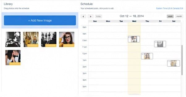 Instagram Posting Schedule
