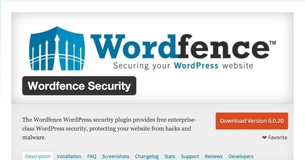 Wordpress Security Plugin