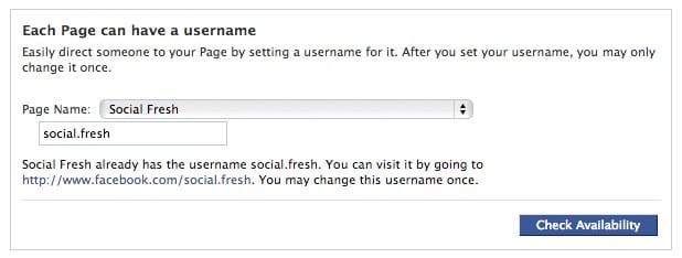Taken Username Facebook