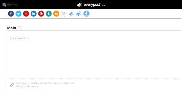 Everypost Dashboard