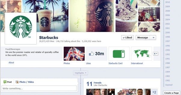 Fan Page Example