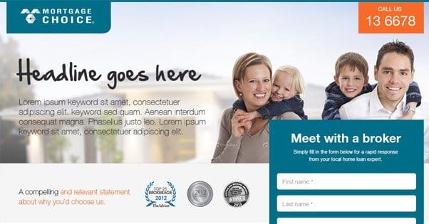 Landing Page Example