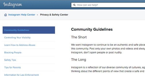 Community Guidelines