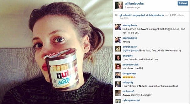 Nutella Product Example