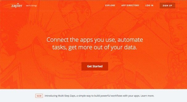 Zapier Website