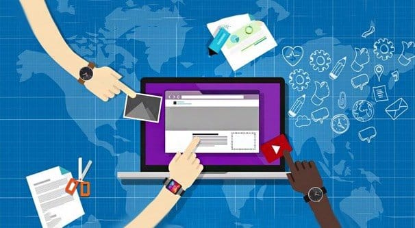 Curated Content Illustration