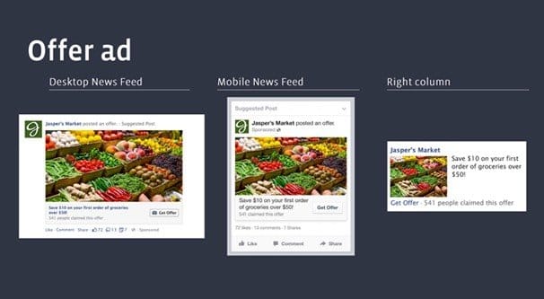 Facebook Offer Ad