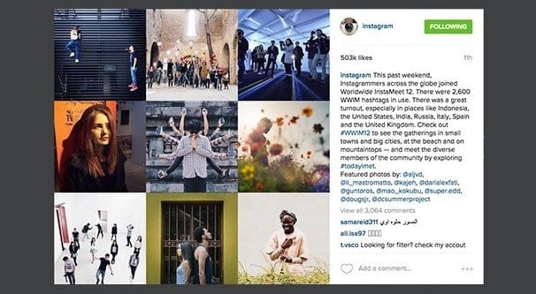 Instagram Featured Content