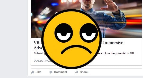 Boring Post on Facebook