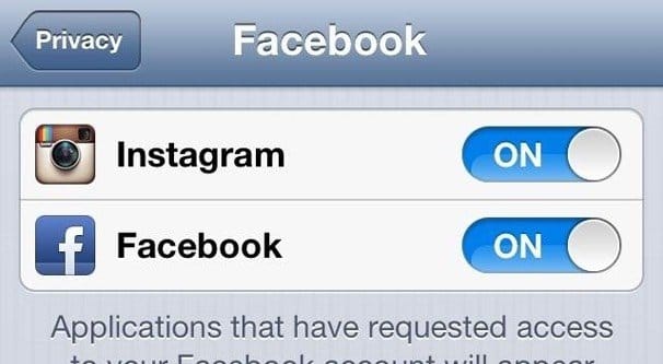 Connect Instagram and Facebook