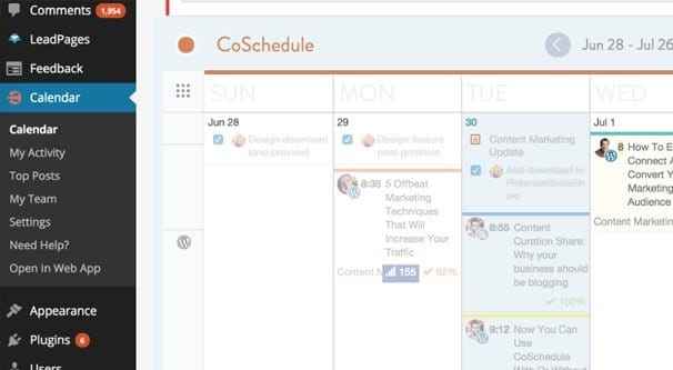 Content Calendar for Social Media