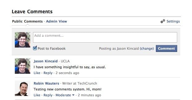 Facebook Comments Plugin