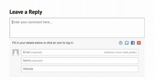 Wordpress Native Comments