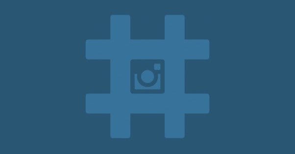 Instagram Hashtag Illustration
