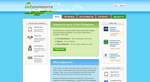 EasyOutsource Example
