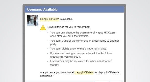 Claiming a URL Available