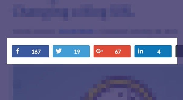 Example Custom Share Buttons