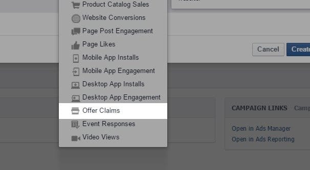 Offer Claim Power Editor