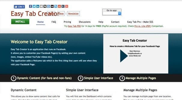 Easy Tab Creator