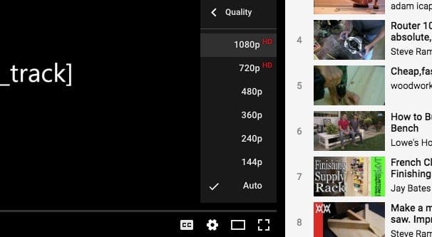 1080p Quality on YouTube