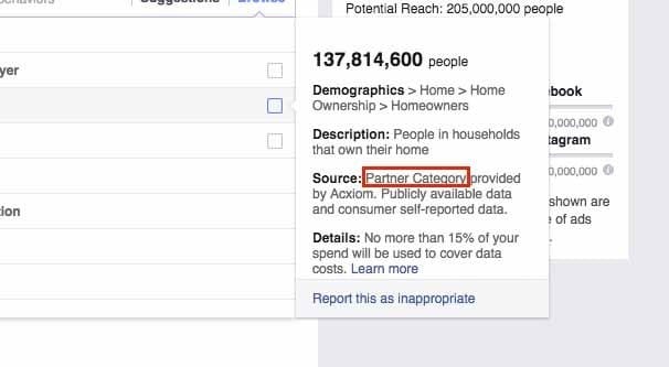 Partner Categories Example