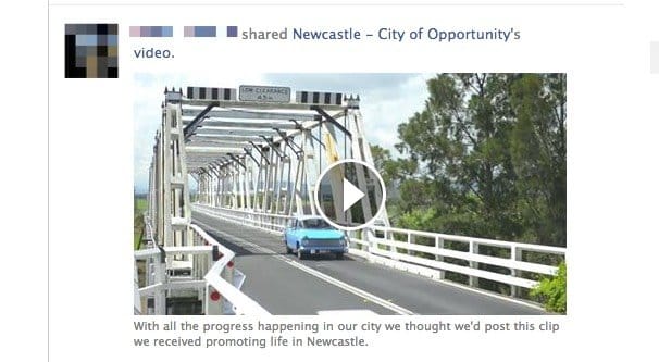 Sharing a Facebook Video