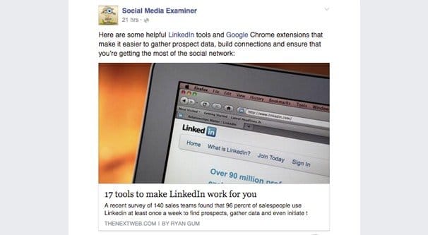 Example of a Valuable Post