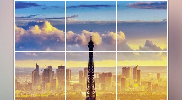 instagram grid on website