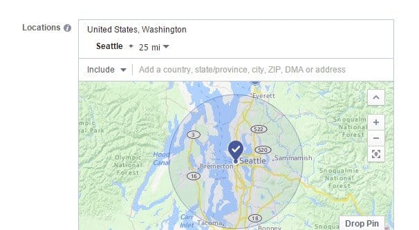 Targeting Specific Location