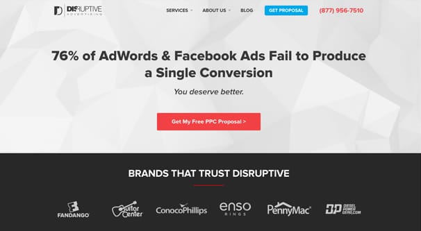 Disruptive Advertising