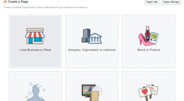 Create Page Facebook