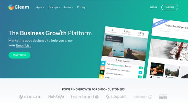 Gleam Homepage