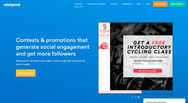 Wishpond Homepage