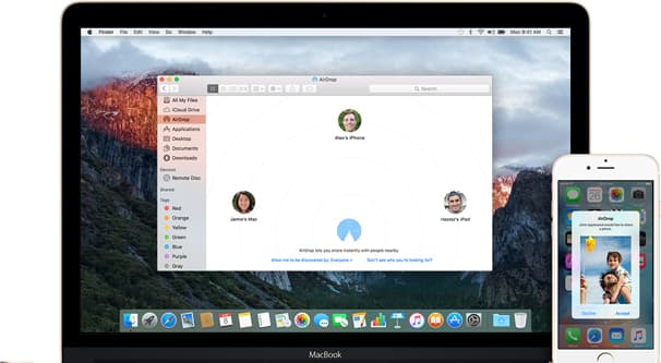 Airdrop Video to iPhone