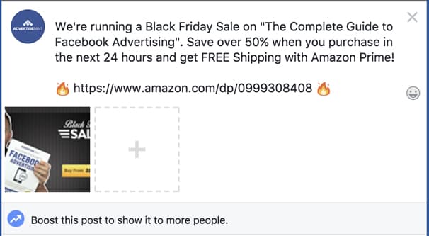 Organic Link Promotion for Amazon Links