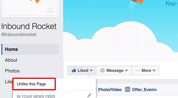 Unlike Page Prompt