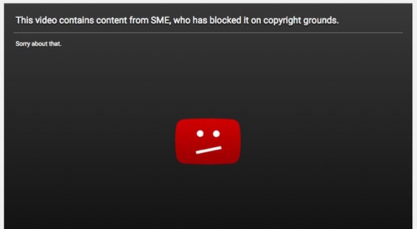 Video Removed No Permission