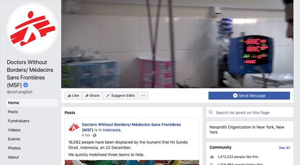 MSF Facebook Page