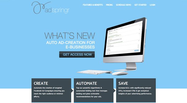 Ad Springr Page