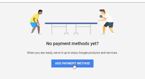 Adding a Payment Method to Google Ads