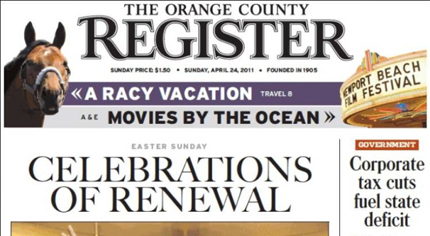 Local Newspaper Example