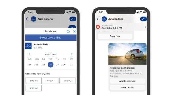 Messenger Built in Scheduling